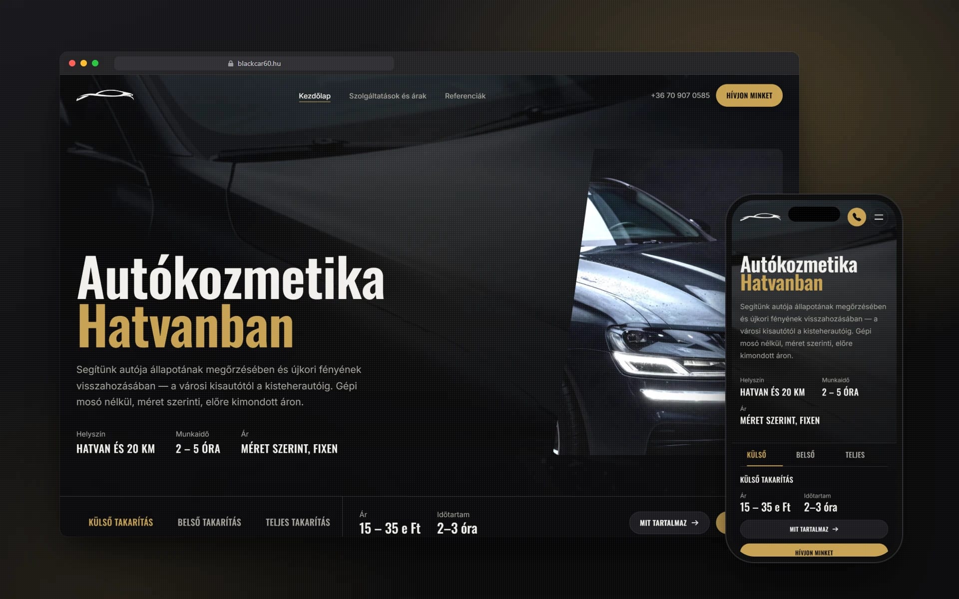Borítókép a Black Car Autókozmetika esettanulmányhoz
