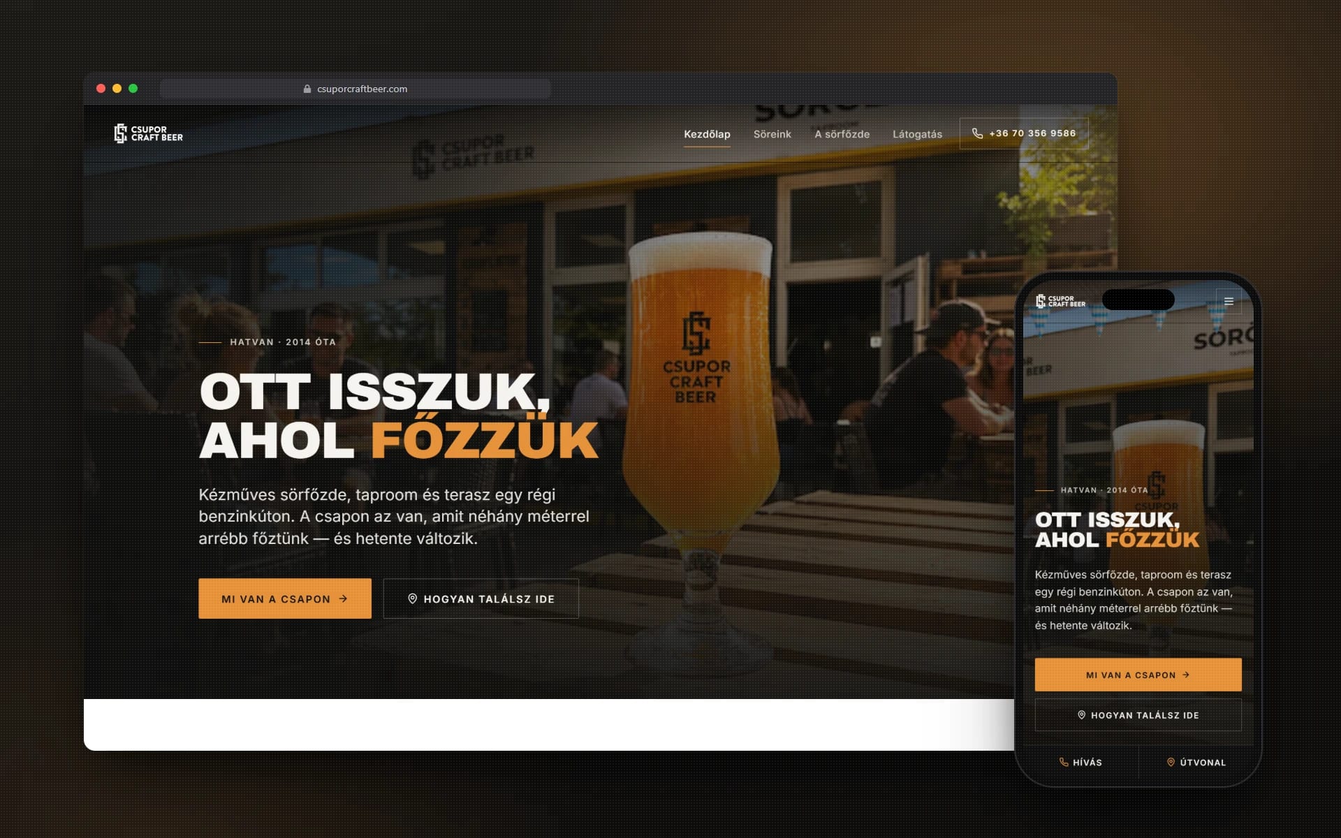 Borítókép a Csupor Craft Beer esettanulmányhoz.